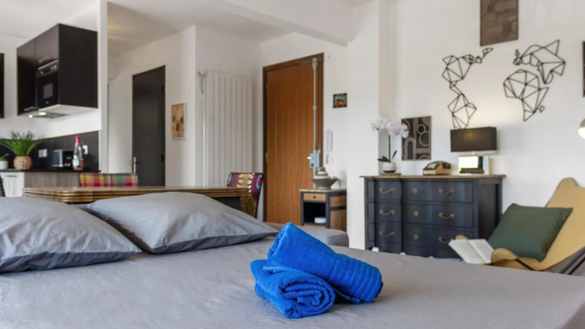 公寓 Le Mimosa - Calm - Spacious - 200M From The Sea - Parking 滨海卡涅