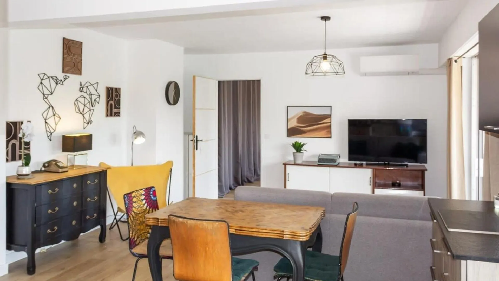 公寓 Le Mimosa - Calm - Spacious - 200M From The Sea - Parking 滨海卡涅